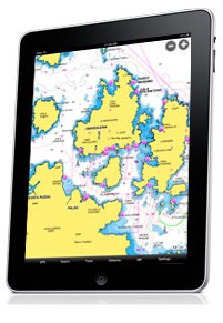 Carte nautiche Navionics iPad
